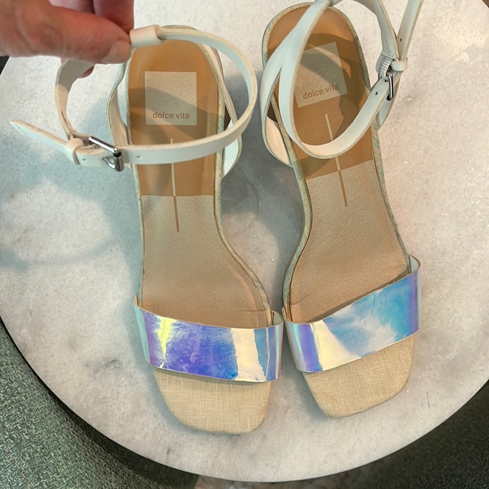DOLCE VITE Wonen’s Strappy Block Heel Dress Sandals Size 9M